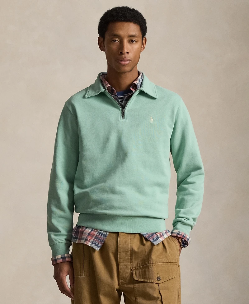 Polo Ralph Lauren Men's Loopback Quarter-Zip Sweatshirt