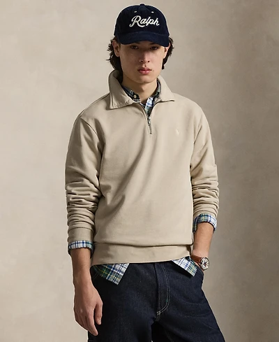 Polo Ralph Lauren Men's Loopback Quarter-Zip Sweatshirt