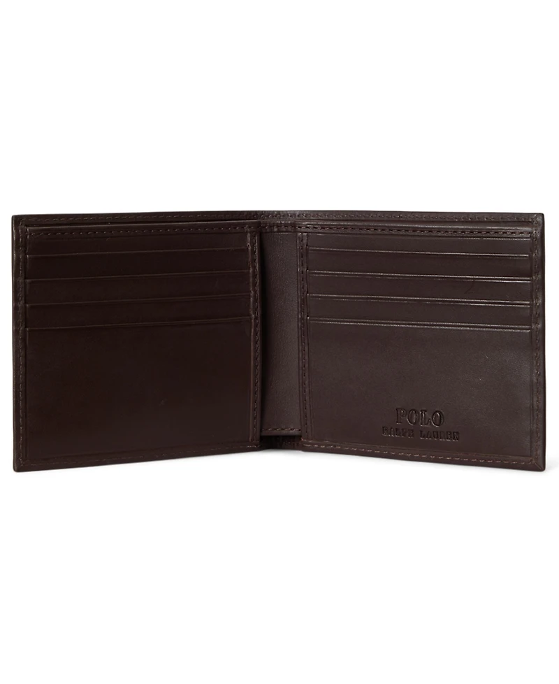 Polo Ralph Lauren Men's Bear Print Billfold Wallet