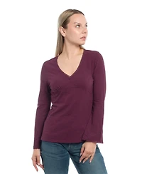 Wilt Clothing Women's V-Neck Long Sleeve Empire