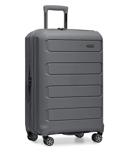 Traveler's Choice Pagosa Medium Checked Hardside Expandable Spinner Luggage