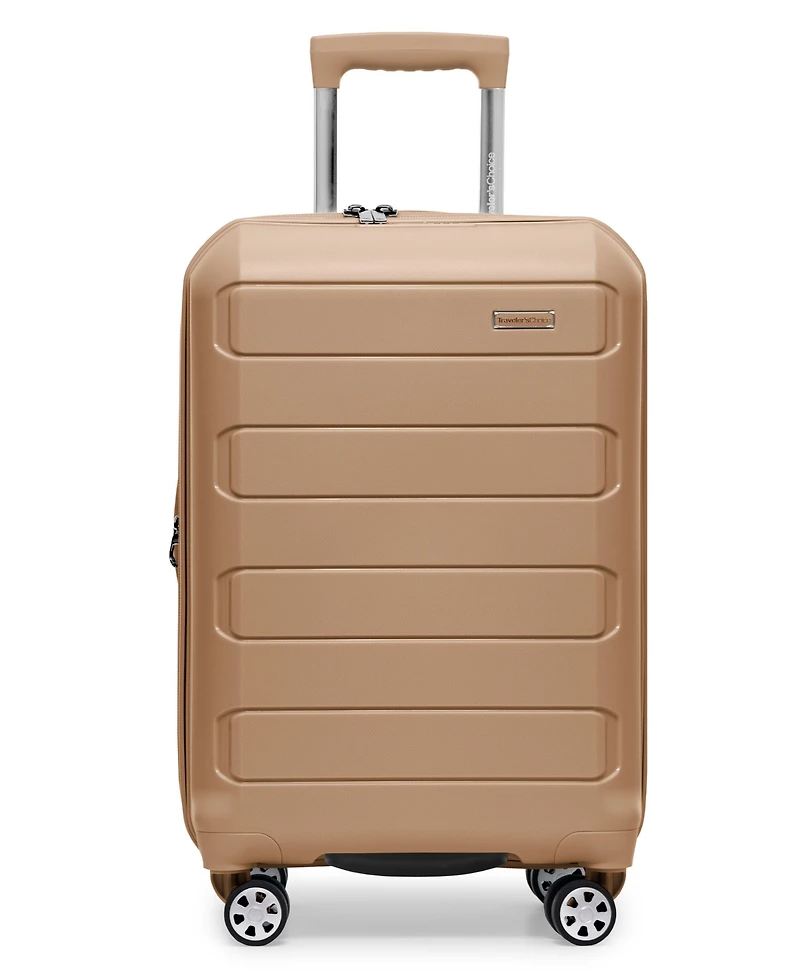 Traveler's Choice Pagosa Small Carry-On Hardside Expandable Spinner Luggage