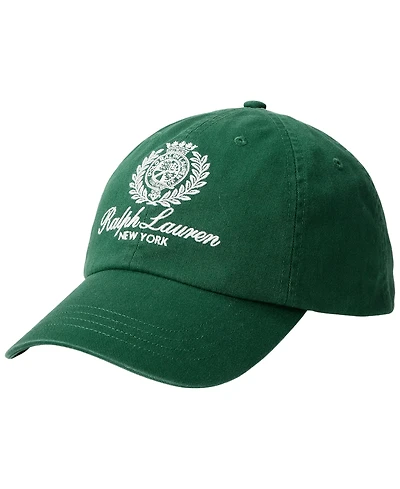 Polo Ralph Lauren Crest-Embroidered Twill Ball Cap