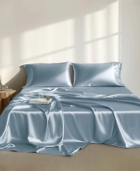 Madison Park Essentials Satin 6-Pc. Sheet Set