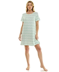 Roudelain Women's Short-Sleeve Sleep Shirt