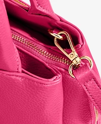 Giani Bernini Pebble Small Satchel Bag, Exclusively at Macy's