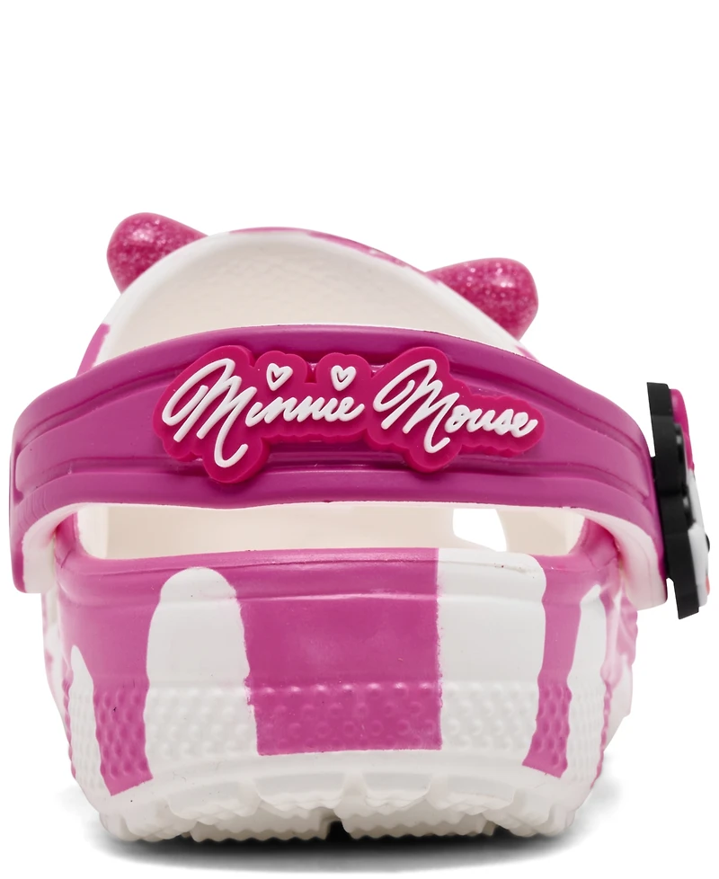 Crocs x Disney Toddler Girls Minnie Mouse Classic Clogs from Finish Line