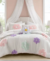 Intelligent Design Gracie Floral Reversible 4-Pc. Comforter Set, Full/Queen