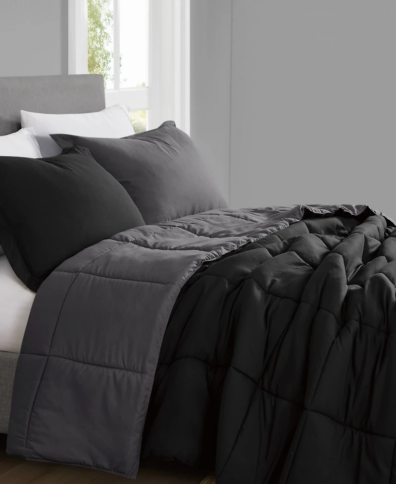 Truly Soft Everyday Reversible 2-Pc. Comforter Set, Twin Xl