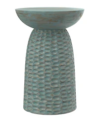 Simpli Home Boyd 16" Mango Wood Solid Tall Accent Table