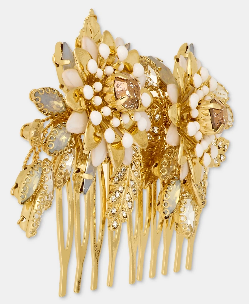 lonna & lilly Dynamic White Flower Hair Comb