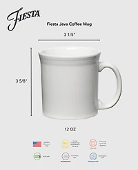 Fiesta Lavender Java Mug, 12 oz.