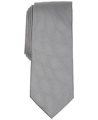 Alfani Men's Burnel Micro Check Slim Tie, Macy's Exclusive