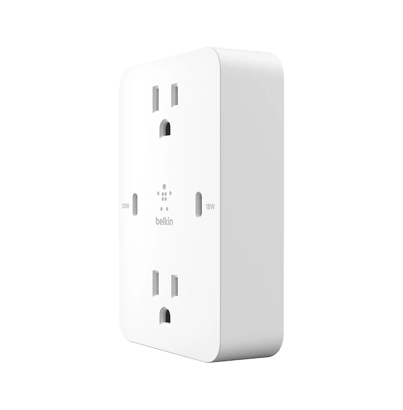 Belkin BoostCharge GaN Usb-c Wall Plate 68W
