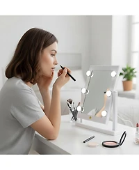 Pursonic 14" Led Vanity Mirror & Facial Steamer Duo