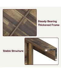 Gaomon Kitchen Table 63in Dining Table for 4-6 Farmhouse Dinner Kitchen Table for Dining Room, Home Office