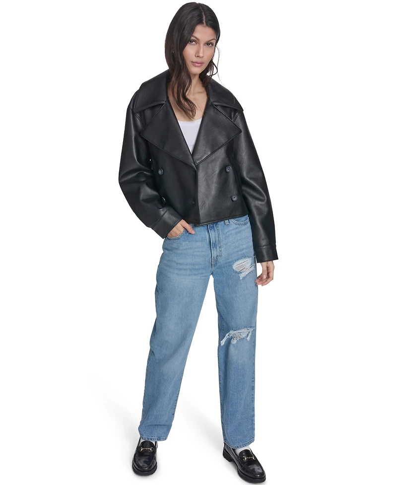 Levi's Women's Spread Collar Button-Front Jacket