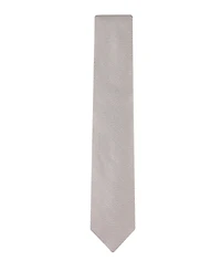 Calvin Klein Men's Textured Solid Silk & Linen Tie