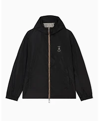 A|X Armani Exchange Men's Allover Logo Print Windbreaker Jacket