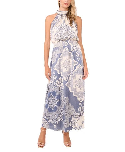 Vince Camuto Women's Halter Neck Sleeveless Dress