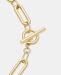 Lauren Ralph Lauren Gold-Tone Large Link Collar Necklace