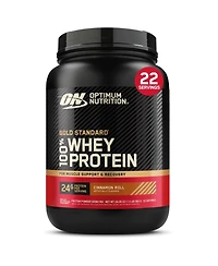 Optimum Nutrition Gold Standard 100% Whey Protein Cinnamon Roll Protein Powder Drink Mix 24 oz