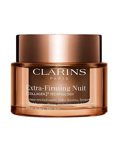 Clarins Extra-Firming Night Refillable Dry Skin Moisturizer, 1.7 oz.