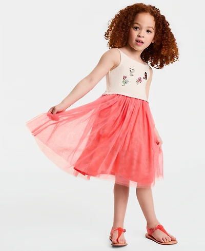 Disney Girls' 2T-6X Moana Sleeveless Dress
