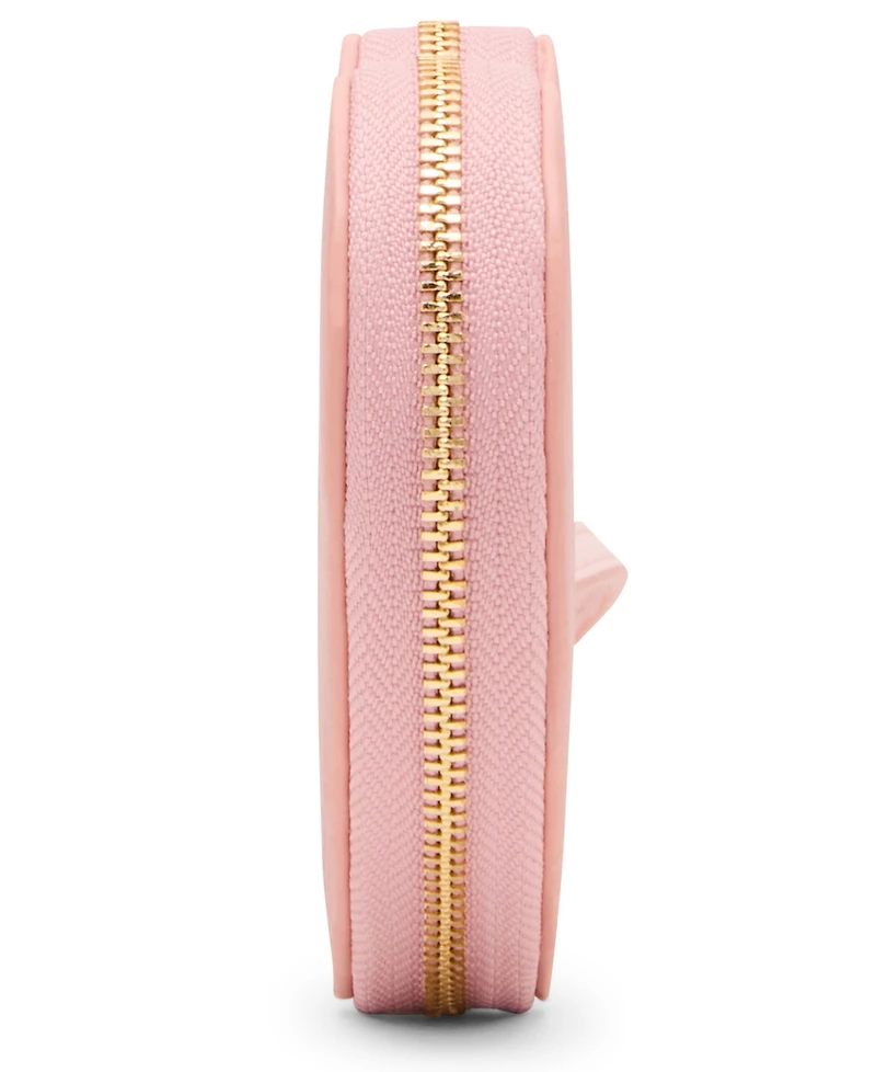 Anne Klein Mini Heart Zip Case Wallet