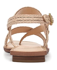 Franco Sarto Women's Enrica Open Toe Slingback Sandals