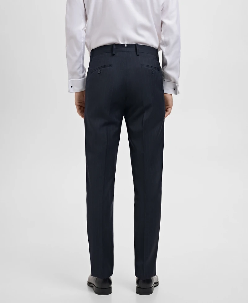 Mango Men's Venice Virgin Wool Suit Pants