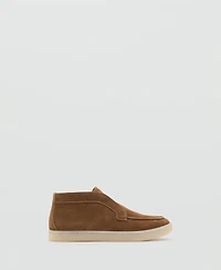 Mango Men's Suede Leather Ankle Boots