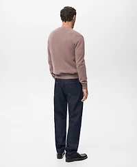 Mango Men's Italian Wool Knitted Sweater