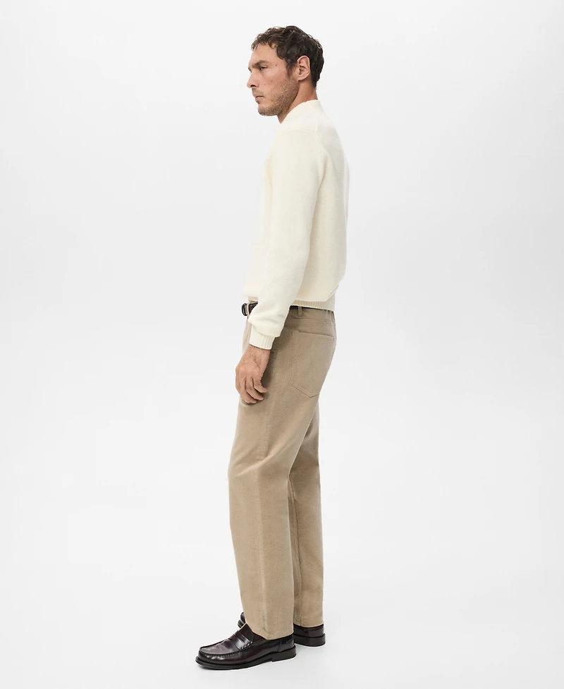 Mango Men's Italian Wool Knitted Sweater