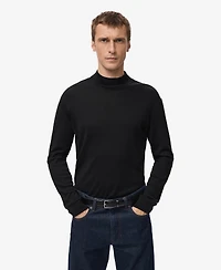 Mango Men's Perkins Neck Long-Sleeved T-Shirt