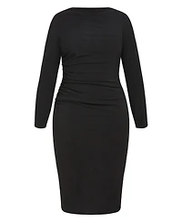 City Chic women's Plus Size Jojo Fitted Dress