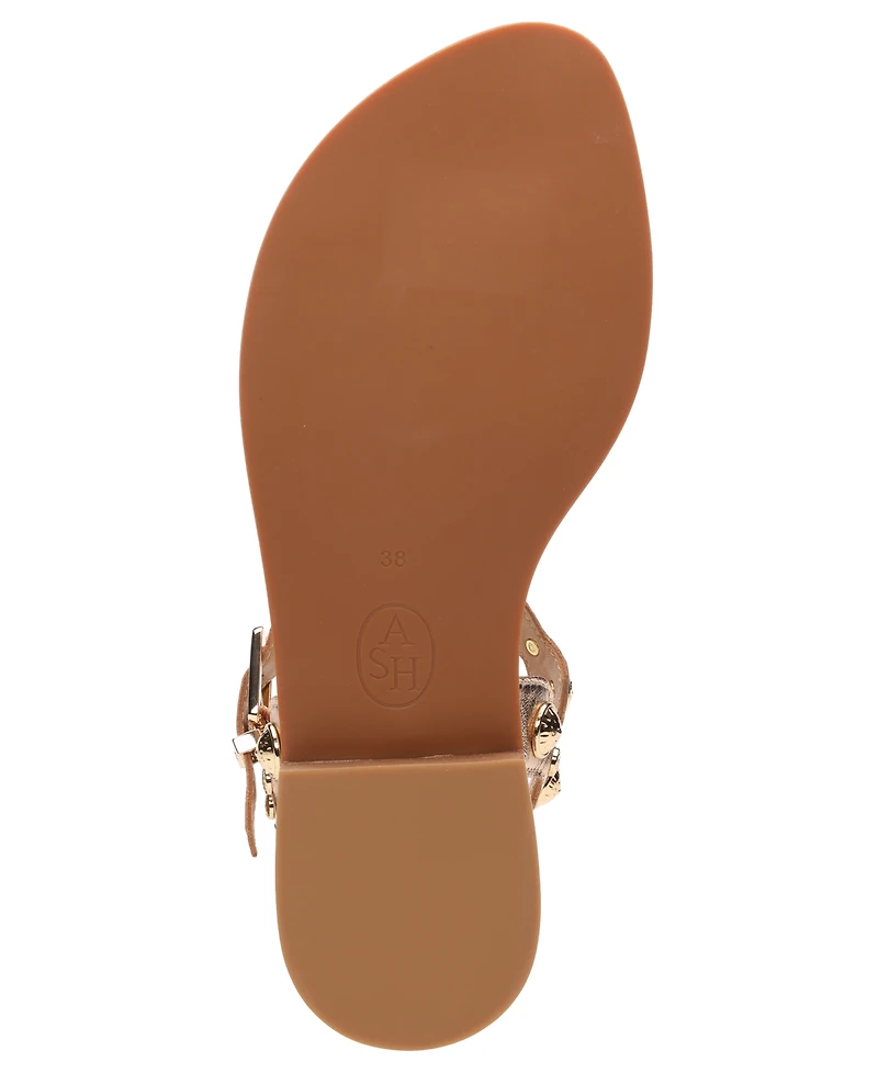 Ash Women's Phanny Round Toe Flat Sandals