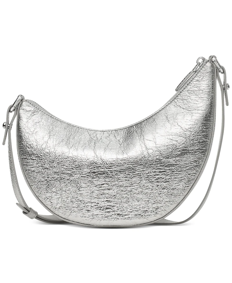 kate spade new york Duo Small Crinkle Metallic Leather Crossbody Bag