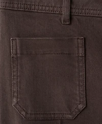 Mango Women's Pockets Wide-Leg Jeans