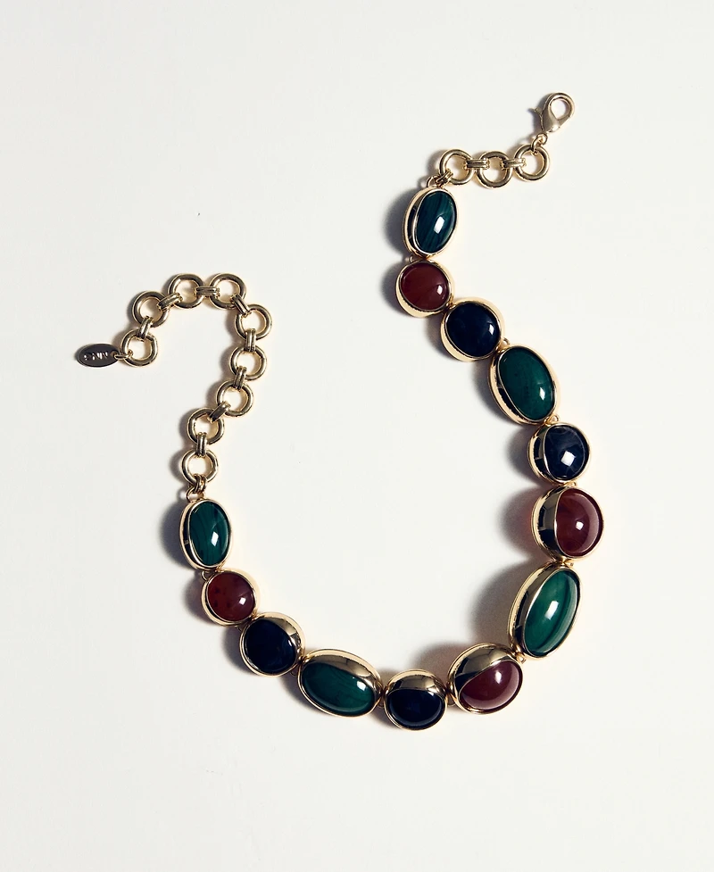 Mango Women's Combined-Resin Bead Necklace