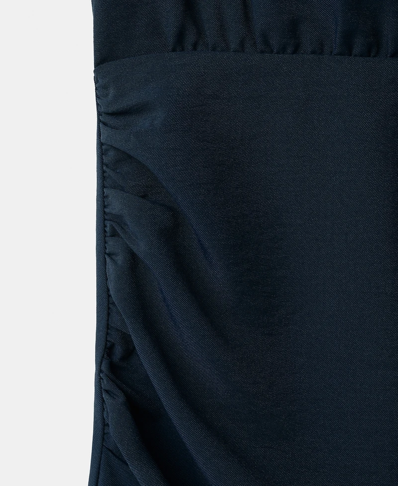 Mango Women's Foulard Draped Dress