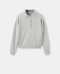 Mango Women's Long-Sleeved Polo-Neck Sweater