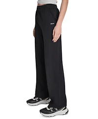 Dkny Sport Women's Balance Compression Mid-Rise Straight Leg Pants