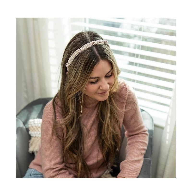 Headbands of Hope Women's Knotted Tweed Headband