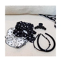 Draft - Headbands of Hope Women's Oversized Satin Scrunchie Duo