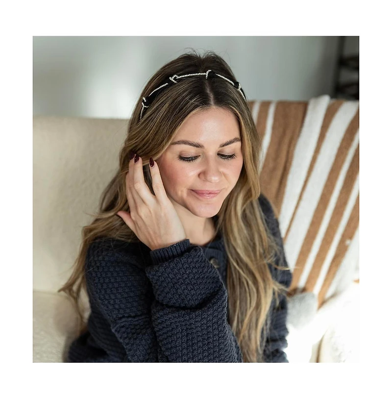 Headbands of Hope Women's Knotted Satin Headband