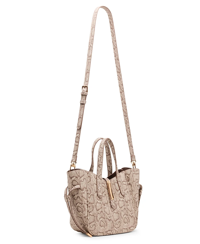 Anne Klein Faux Snake Medium Tote Bag