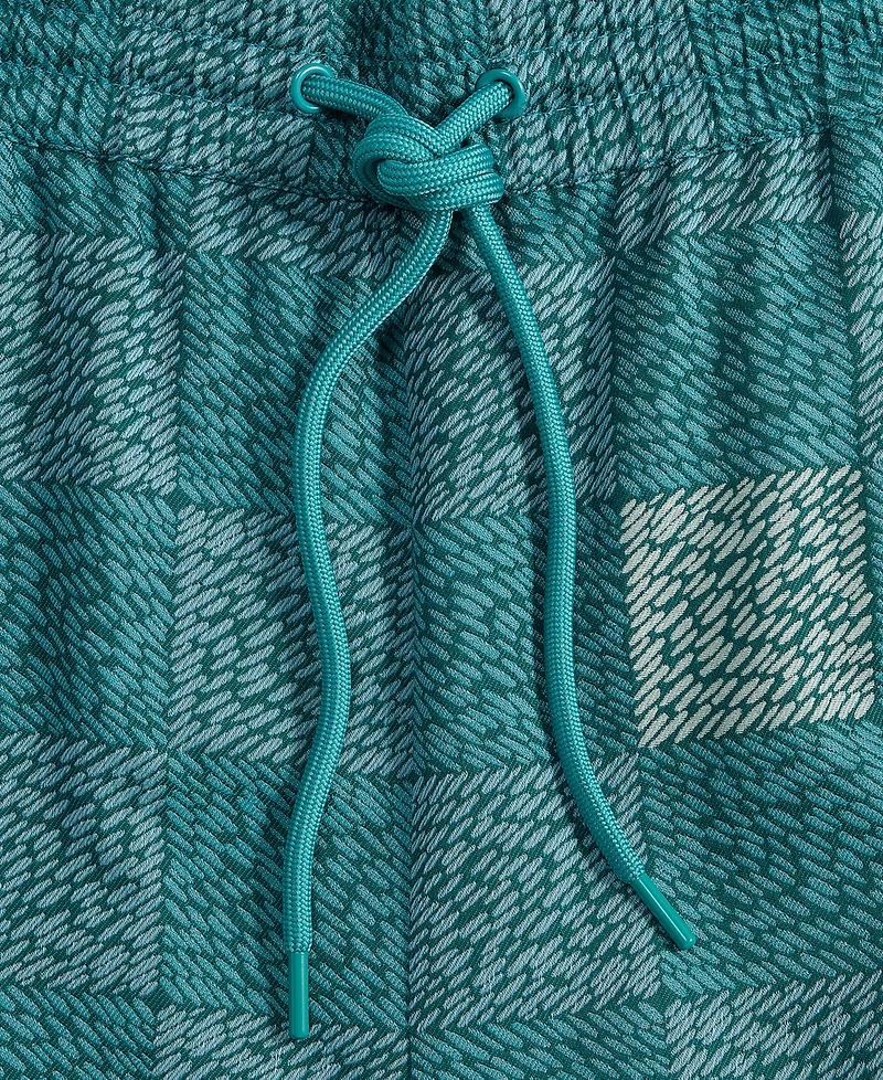 Mode of One Men's Textured Checker Shorts, Macy's Exclusive