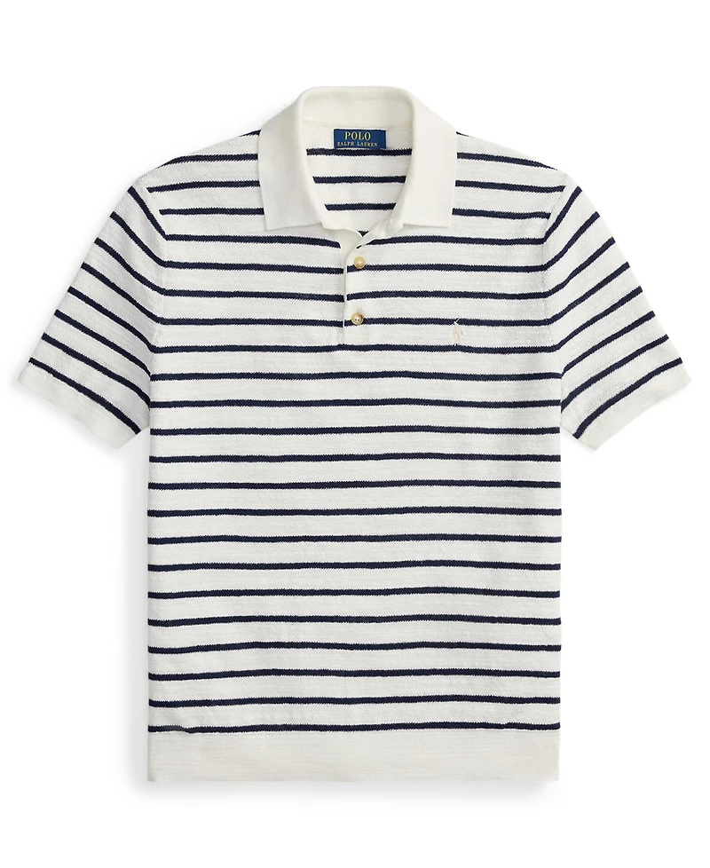 Polo Ralph Lauren Men's Short-Sleeve Collar Sweater