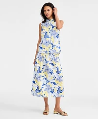 Tommy Hilfiger Women's Classic Frill Sleeveless Shirt